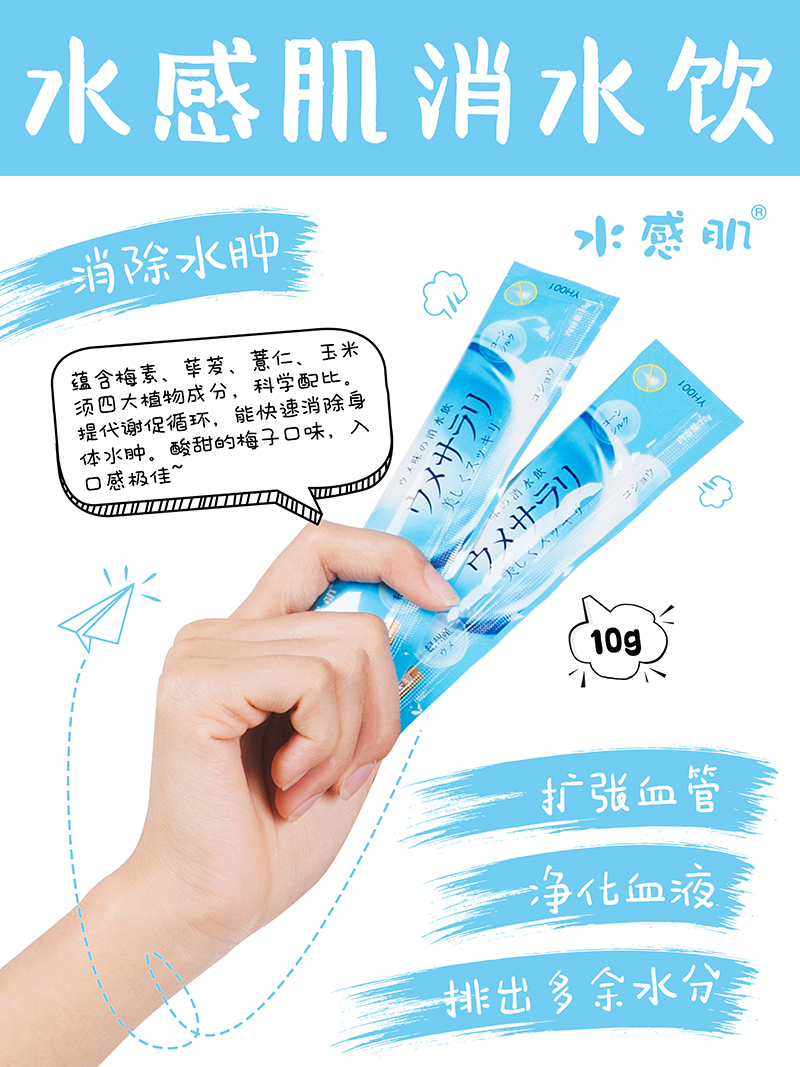 “水肿克星”水感肌消水饮 “水肿克星”水感肌消水饮